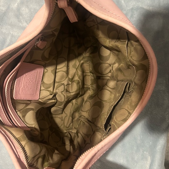 Coach Soho Pink Leather Hobo Bag - Picture 10 of 10